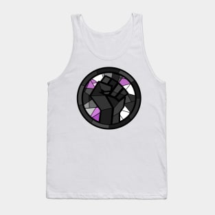 BLM Stained Glass Fist (Ace) Tank Top